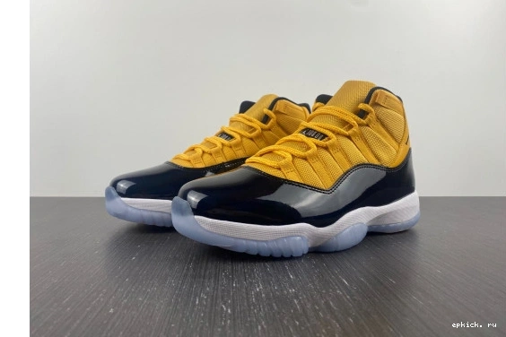 Cheap EP Jordan 11 yellow and Air AJ11 black 0507